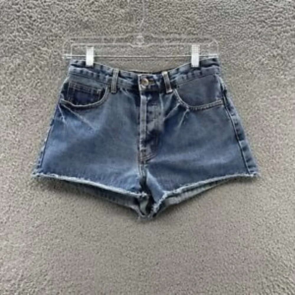 Forever 21 Shorts Women's 26 Blue‎ Denim Cut Off Shorts Size 26